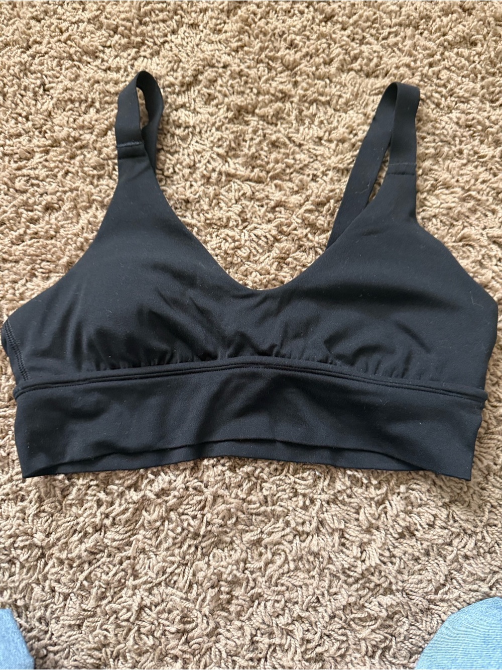 Aerie Offline Small Black Wireless Comfort Sports Bra Real Me Extensible